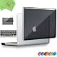 UESWILL 3in1 Glossy Crystal Clear Hard Shell Case Cover for MacBook Pro 13