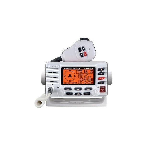 Standard-Horizon-Standard-Explorer-GPS-VHF-Marine-Radio-White