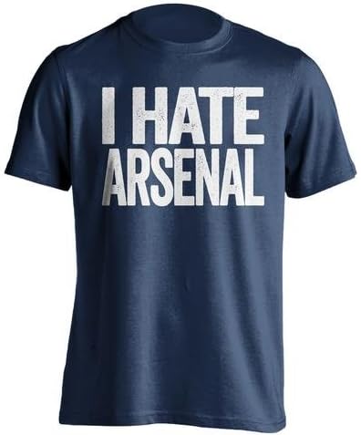 Beef Shirts I Hate Arsenal - Tottenham Hotspur FC Fan Shirt - Text Design