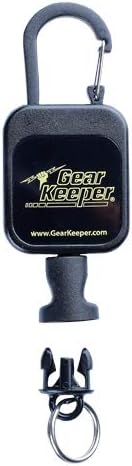 Hammerhead Industries Gear Keeper Net Retractors – Features Various Mounting Options With QC-II Split Ring Accessory – Ideal for Fly Fishing and Kayak Fishing - Made in USA