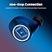 ODOMY True Wireless Earbuds Bluetooth 5.0 Headphones One-Step Pairing with Touch-Control Operation IPX5 Waterproof 180 Hours Standby Superior Metal Charging Case Noise Isolation Build-in Mic