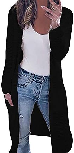 Kangma Womens Long Sleeve knitting Cardigan Tops Ladies Autumn Contrast Jacket Shirts