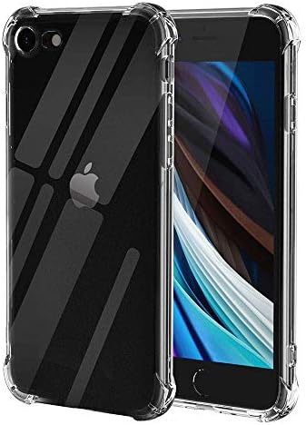 Iphone Se ケース 第2世代 Iphone8 Iphone7 対応 新型 高透明 米軍mil規格取得 耐衝撃 レンズ保護 滑り止め 軽い 柔軟性抜群 黄変防止tpuカバー カメラ保護 指紋防止 Qi急速充電対応 シリコンカバー クリア