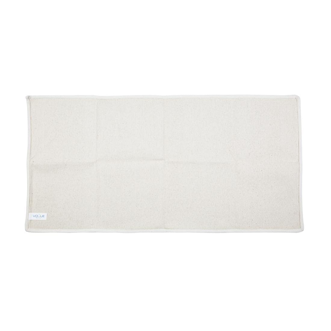 Vogue E929 Heavy Duty Oven Cloth Cotton 20X40.5" Kitchens Home And Restaurant, Beige