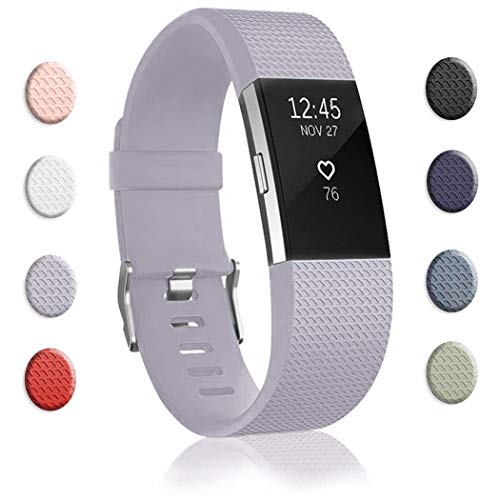 Bands Replacement Compatible for Fitbit Charge 2, Adjustable Wrist