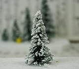 Snowy Evergreen Tree - 2
