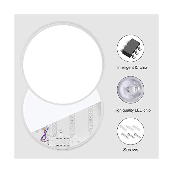 Comprar Plafon de Techo, Luz de Techo, 36W 2880Lúmenes Redonda Plafón