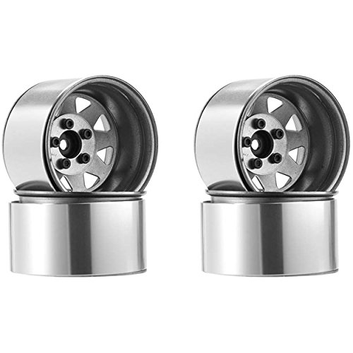 RC4WD Z-W0244 5-Lug Deep Dish Wagon 1.9 Inch Beadlock Wheels Plain
