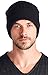 High Style Unisex Merino Wool Cashmere Stretch Cable Knit Slouch Beanie with Lining