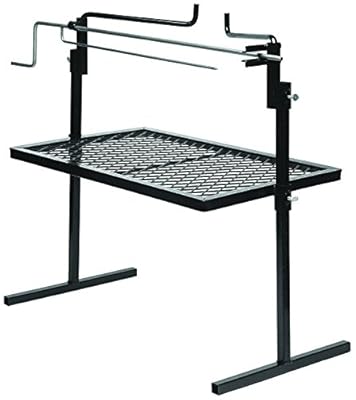 Rotisserie & Spit Grill Cooking Campfire Slow Roast Outdoor Camping BBQ Texsport .#GH45843 3468-T34562FD732416