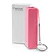 Power Bank Key Chain Smart Phone External Battery (Pink)