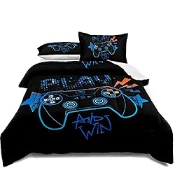 Gaming Bedding Set Twin Size Gamer Comforter Set