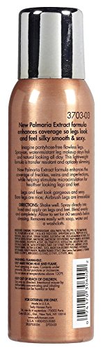 Sally Hansen Airbush Sun Self-Tanner for Legs-Tan Glow-4.4oz, 2 pack