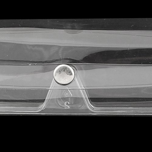 uxcell Plastic Eyeglasses Eyewear Reading Glasses Holder Case Box Protector 4pcs Clear