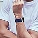 HILIMNY Compatible for Apple Watch Band 38mm 40mm 42mm 44mm, Stainless Steel Mesh Milanese Sport Wristband Loop with Adjustable Magnet Clasp for iWatch Series 1/2/3/4,Blue