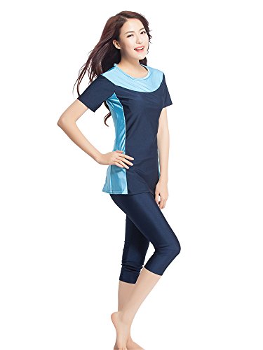 Dreamskull Damen Frauen Muslime Abaya Dubai Muslimische Islamische Burkini Badeanzug Bademode Schwimmanzug Swimsuit Lang… – Bild 3