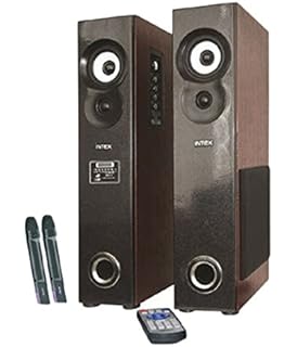 intex tower speakers 12002