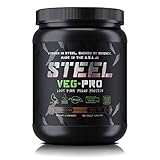 Steel Supplements Veg-PRO Vegetable Pea Protein Isolate Powder Supplement Natural Organic Vegan 2.5 Pounds (Chocolate)