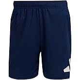Adidas Mens Training Essentials Logo Training Shorts Dark Blue/White X-Large
