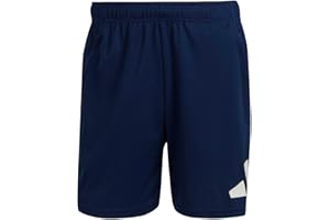 Adidas Men's Train Essentials Logo Shorts, Dark Blue/White, X-Small/7" Inseam