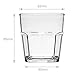 MICHLEY 8pcs Unbreakable Clear Tritan Plastic Glasses,Shatterproof, Reusable, Dishwasher Safe, four 9-ounce Rocks and four 12-ounce Water