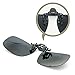 Besgoods Unisex Polarized Clip-on Flip up Sunglasses Plastic Lenses Glasses Sports Driving Fishing Cycling Outdoor