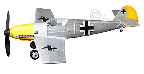 Messerschmitt ME Rubber powered Balsa Wood Aircraft Kit PreCut Parts Really flies by Vintage Model Co