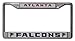 Rico Industries NFL Atlanta Falcons Standard Chrome License Plate Frame , 6 x 12.25-inches