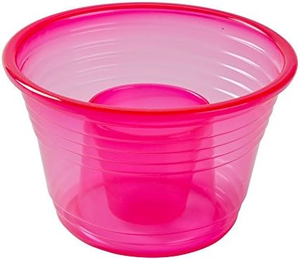 Fineline Neon Red Blaster Bomb Shot Cups / Power Bombs, CASE of 500 w/ FDL Party Picks