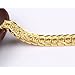 happy2girls Wrist Chain 24k Gold Plated Noble Men's Women's Bracelets New Design Bangle Free, Gold