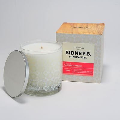 Sidney B. Fragrances Scented Candle 8oz- Vanilla Passion