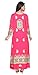 TrendyFashionMall Gold Print Kaftans Maxi Dresses with Design in Front and Back