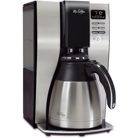 Click Here to See More Images Mr. Coffee Stainless Steel 10-Cup OptimalBrew Thermal Coffee Maker, BVMC-PSTX91-WM