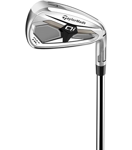 Amazon.com : TaylorMade Qi Max Iron Set 4-PW KBS Reax 65 Regular