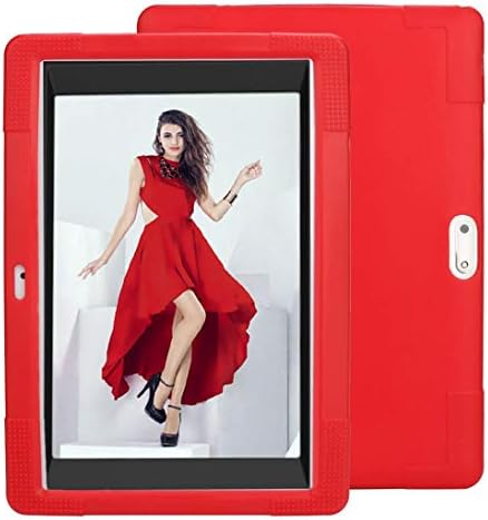 Felicy Universal Silicone Case for 10 10.1 Inch Android Tablet PC + Touchscreen Stylus + Film