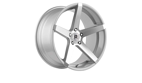 Llanta de aluminio Butzi M-SPITZE Silver faced 8x18 5X112 ...