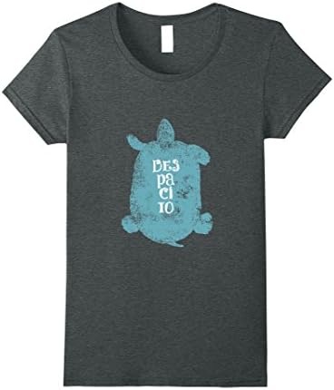 Womens Vintage Style Turtle Despacito T Shirt Retro Design Medium Dark Heather