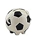 Enesco Soccer Piggy Bank, Ceramic, 4.25 inches, Black and White