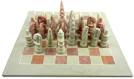 Amazon Com Chess Set Stone Tournament Decor Tabletop 3d Boards