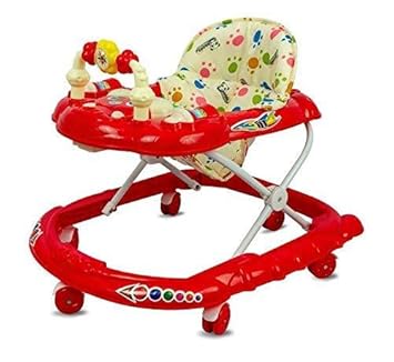 Awww Cuties Stylish Baby Activity Walker with Music Buttons Cushioned Seat