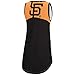 MLB San Francisco Giants Women's Triple Play Tank Top, Medium, Vintage White/black