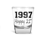 1997 Happy Birthday - Funny 21st Birthday Gift - 1.75 OZ Shot Glass (1)
