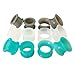 ALL 6 Pairs Piercing Area Thin & Thick Soft Silicone Flexible Ear Tunnels Plugs Gauges Set