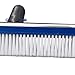 Katikies 18-inch White Pool Brush, Aluminum Handle, Wire Bristles, for Cleaning and Scrubbing Surfaces Debris Off of All The Areas - Walls, Tiles, Floors, Steps and Corners