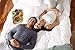 downluxe Lightweight White Down Comforter King Size - Down Duvet Inserts,230 Thread Count 550+ Fill Power,100% Cotton Shell Down Proof with Tabs