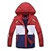 Mobycare Boys Girls Hooded Jacket Fleece Lined Outdoor Waterproof Lightweight Windbreaker