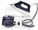 Rowenta DG8430 Pro Precision 1800-Watt Steam Iron Station Stainless Steel Soleplate, 400-Hole, Purple