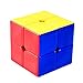 Ohuhu 2X2X2 Stickerless and Anti-pop Speed Cube with Cube Stand