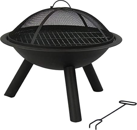 MaxxGarden Feuerschale Mit Funkenschutz Zum Entspannen Feuerstelle