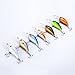 7Pcs of Life-like Swimming as Life Fish Swimbait Bass Bait Hard Fishing Lure (7PC)